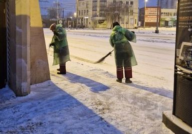 КП «Шляхрембуд» узгоджує роботу після крижаного дощу