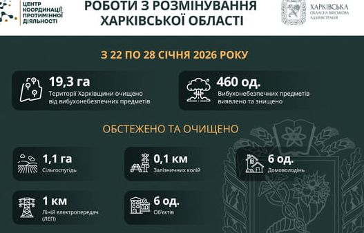 Піротехніки зробили Харківську область безпечнішою