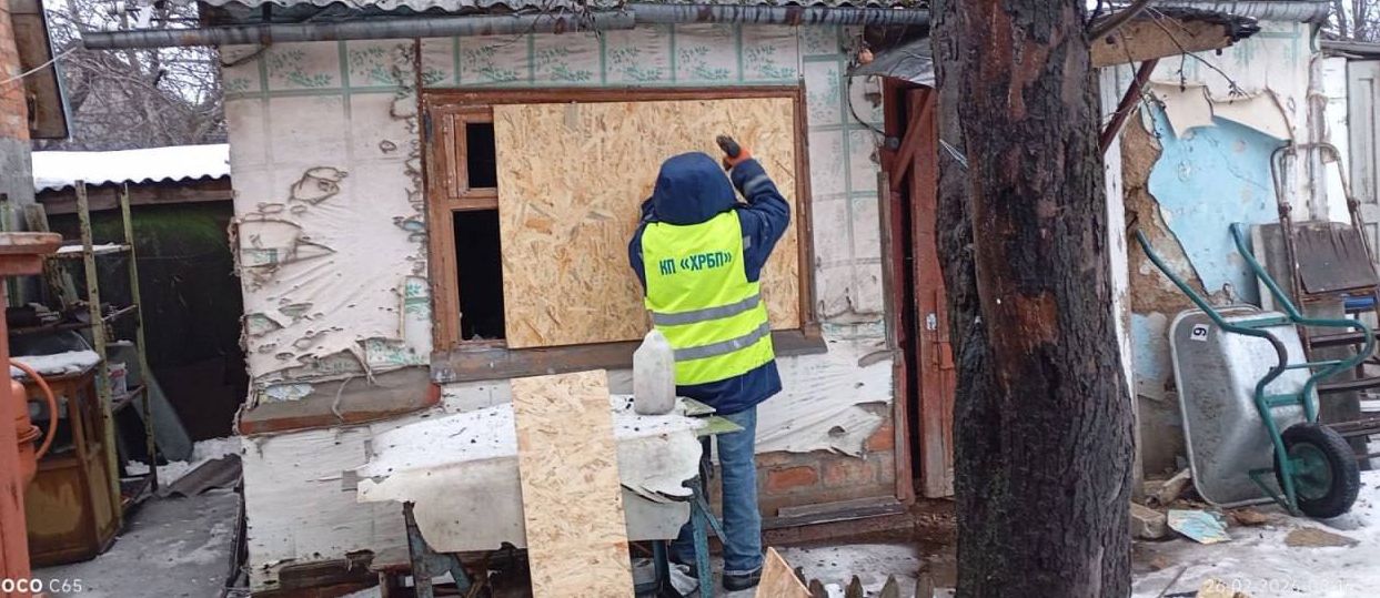 У Харкові завершують ліквідацію наслідків обстрілів