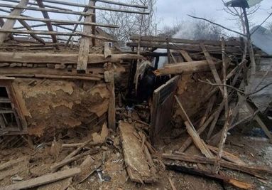 Удар безпілотника пошкодив господарчу будівлю на Харківщині
