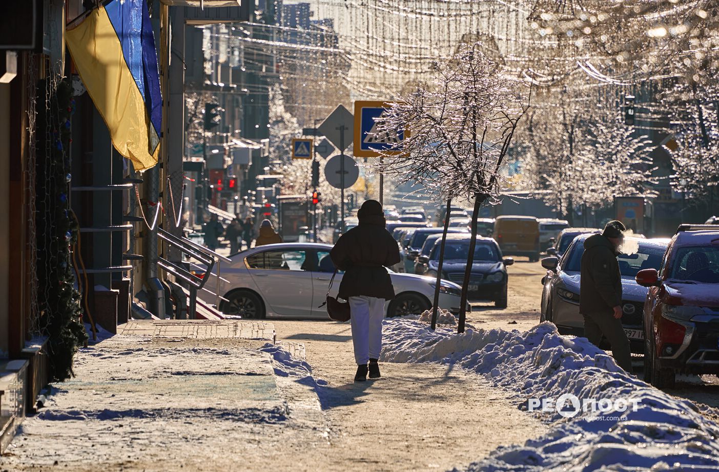 Морозний день у Харкові