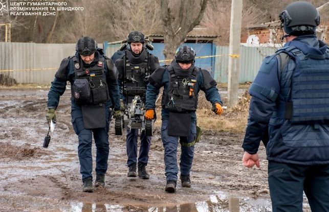 В Богодухівській громаді було знищено дві протитанкові міни