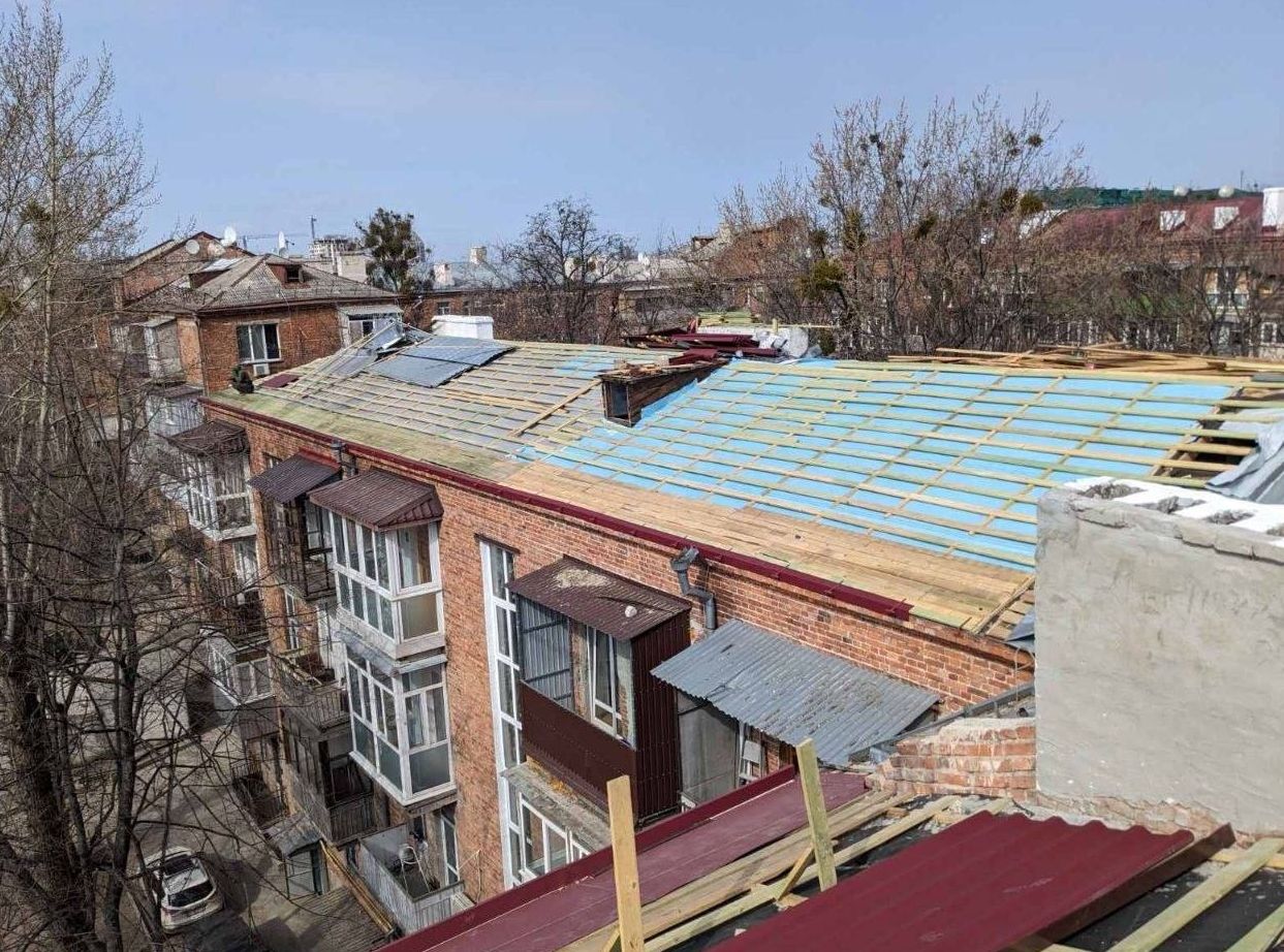 Відновлення покрівель у Харкові: активні роботи тривають