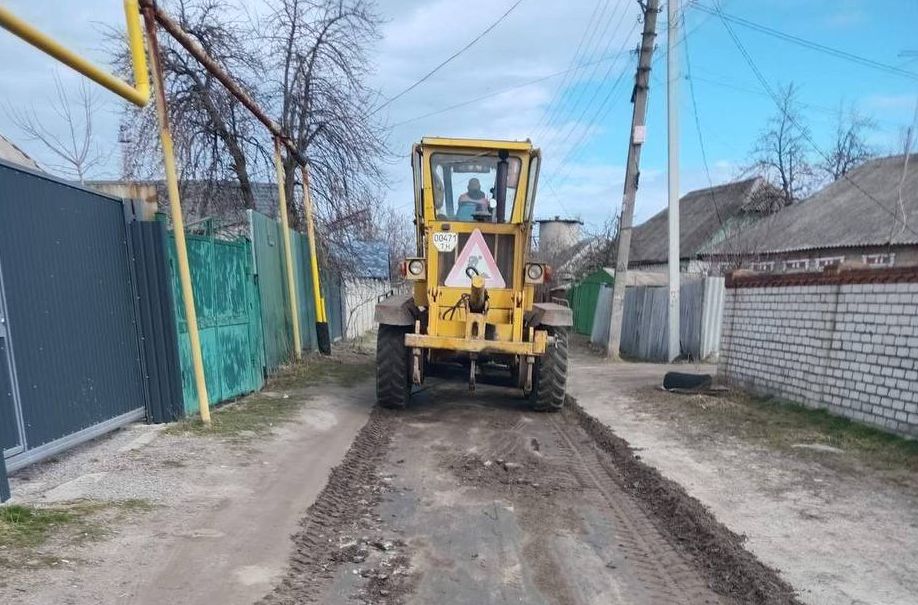 Відновлення доріг у приватному секторі Харкова