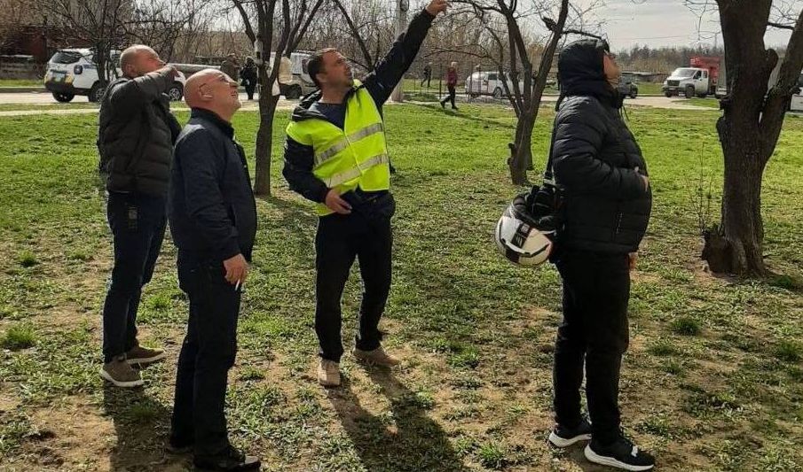Оцінка пошкоджень у Київському районі після атаки БпЛА