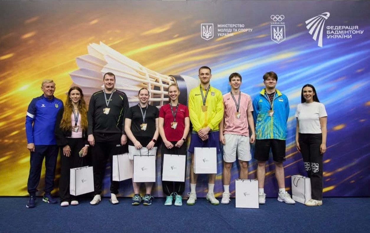 Харківські бадмінтонисти здобули бронзу на Суперлізі