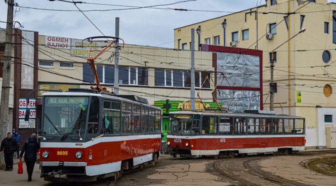 Відновлення руху електротранспорту в Харкові